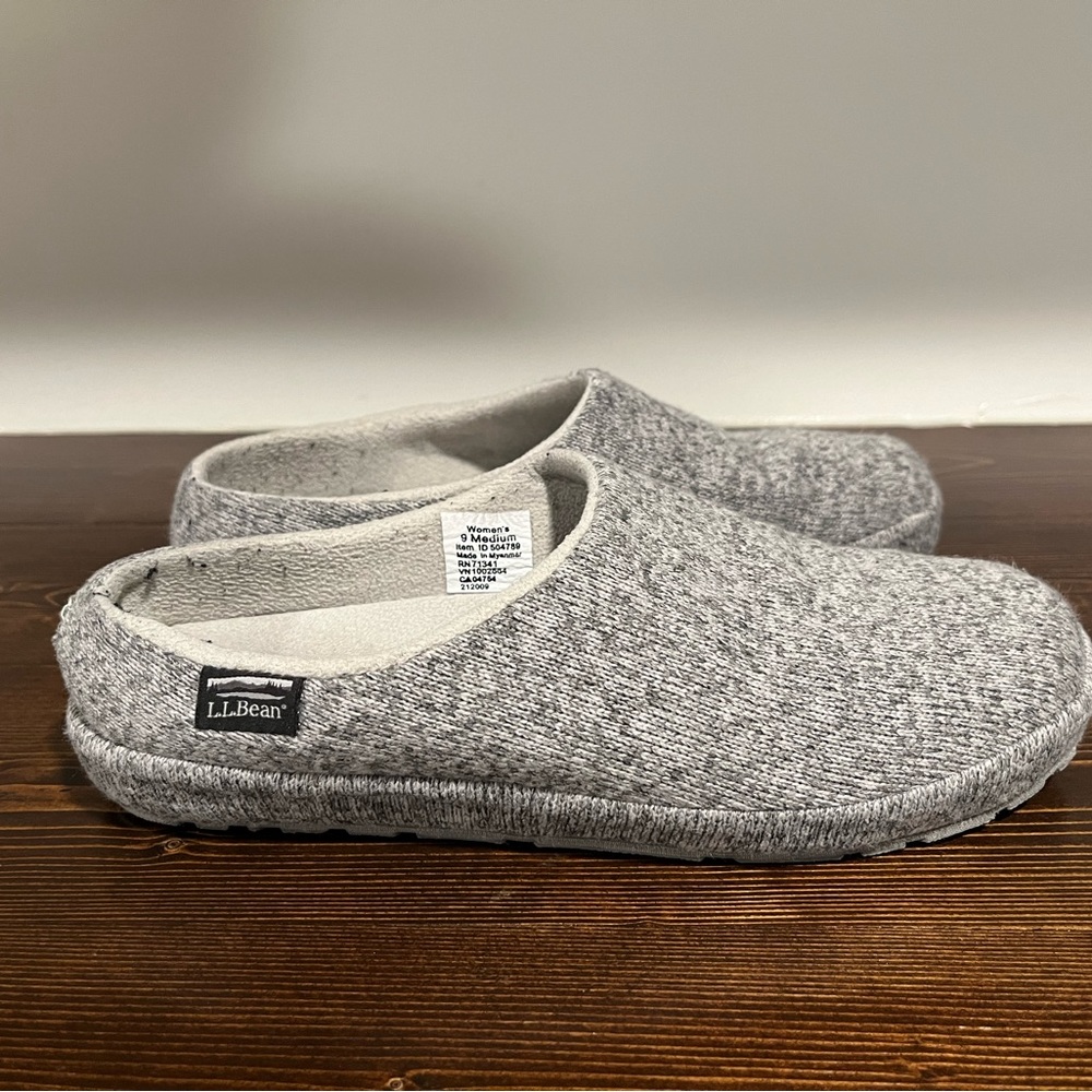 LL Bean Women's Sweater Fleece Slipper